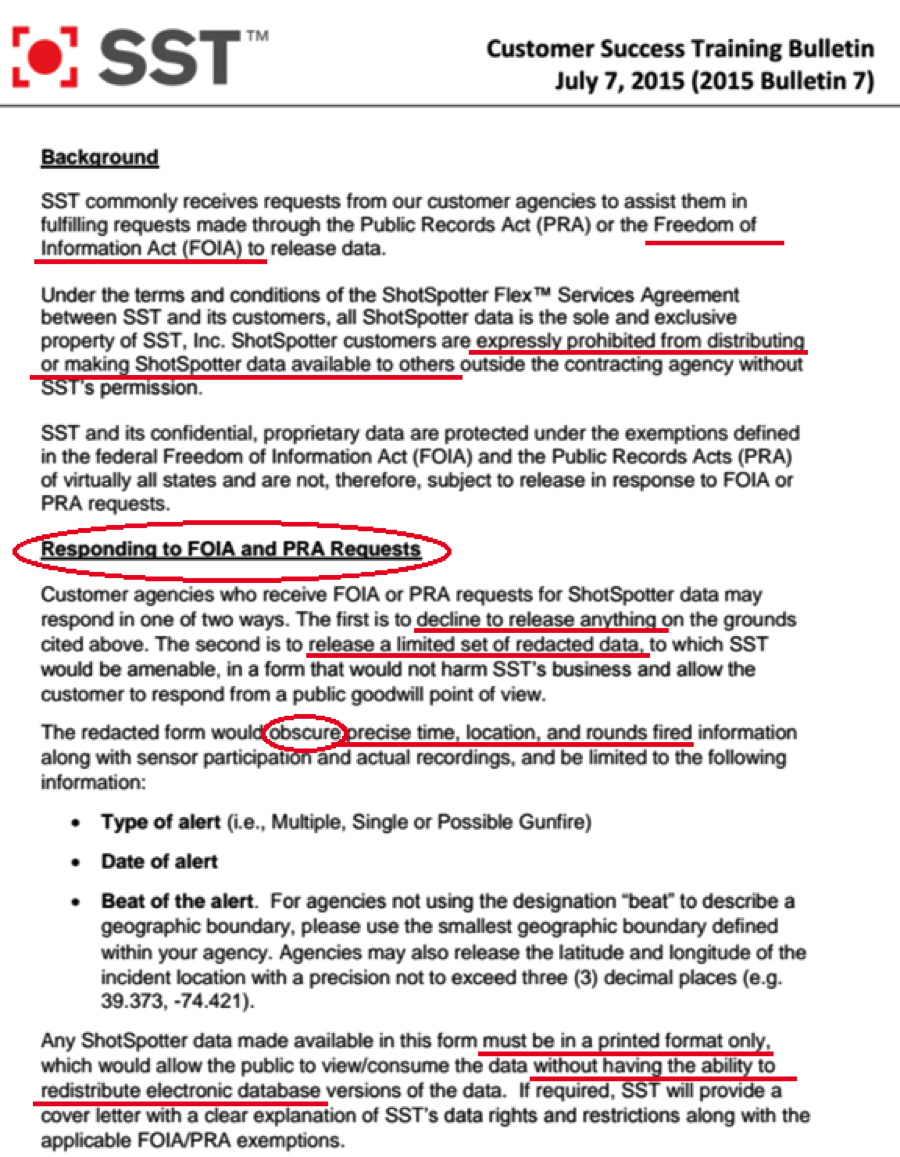 23 -sst internal memo